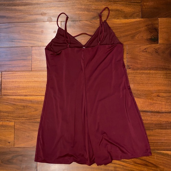 Silence + Noise: Maroon Romper - Picture 3 of 4